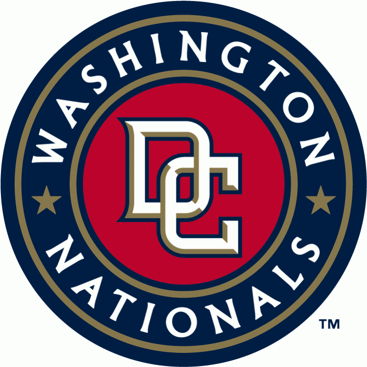Washington Nationals Iron On Stickers And Peel-off - Washington Nationals Logo Jpg (750x930), Png Download