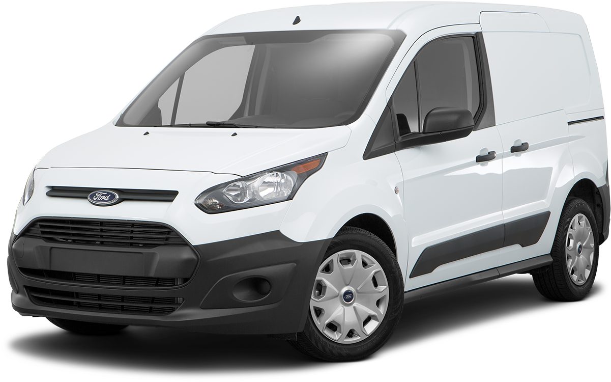 White Van Png - 2014 Ford Transit Connect (1280x902), Png Download