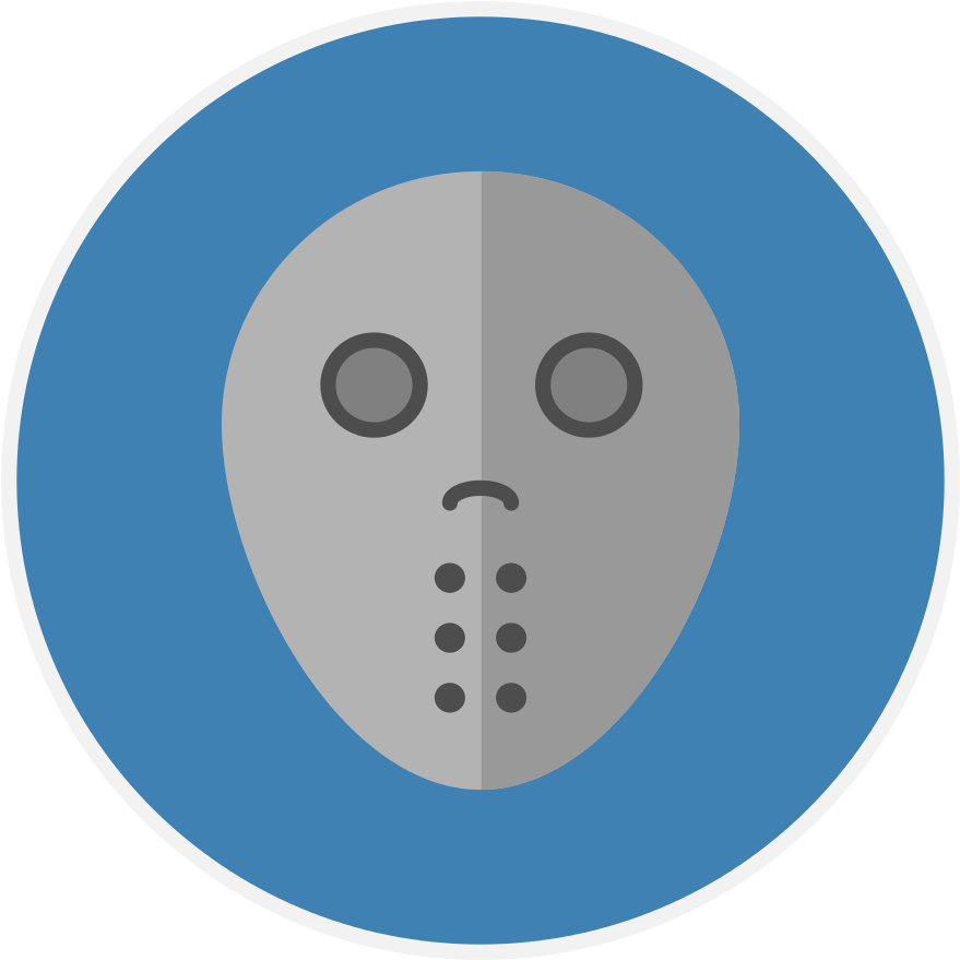 Creative Tail Halloween Horror - Circle (1024x1024), Png Download