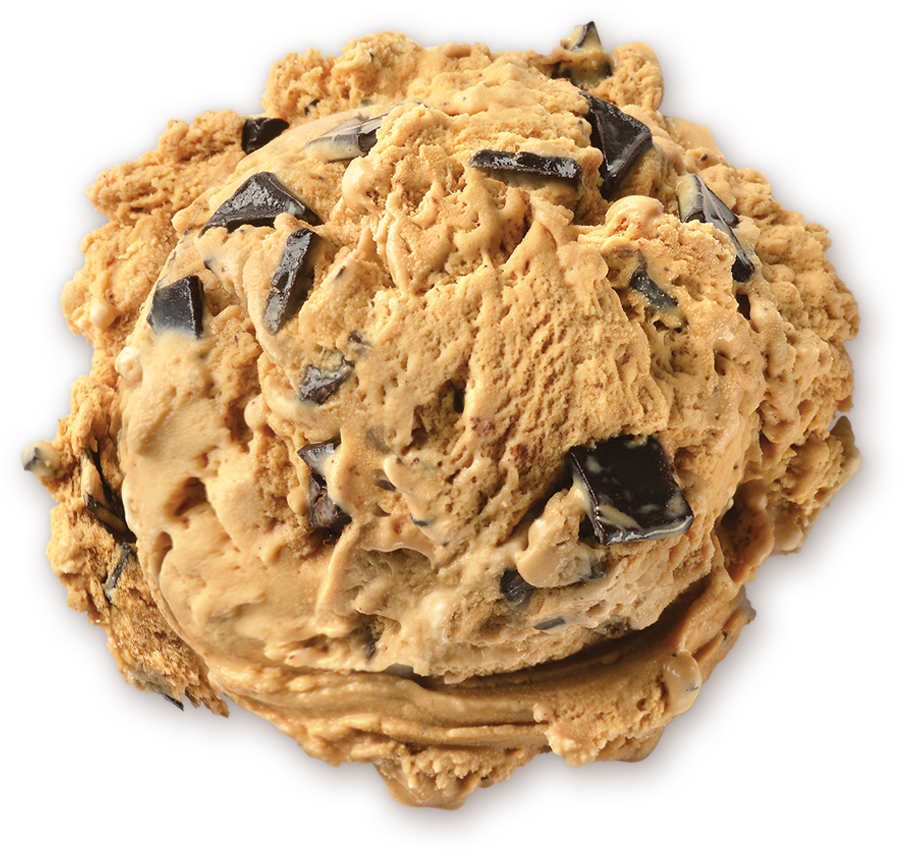 Homemade Brand Mocha Chunk Ice Cream Scoop - Scoop Of Mocha Ice Cream (900x900), Png Download