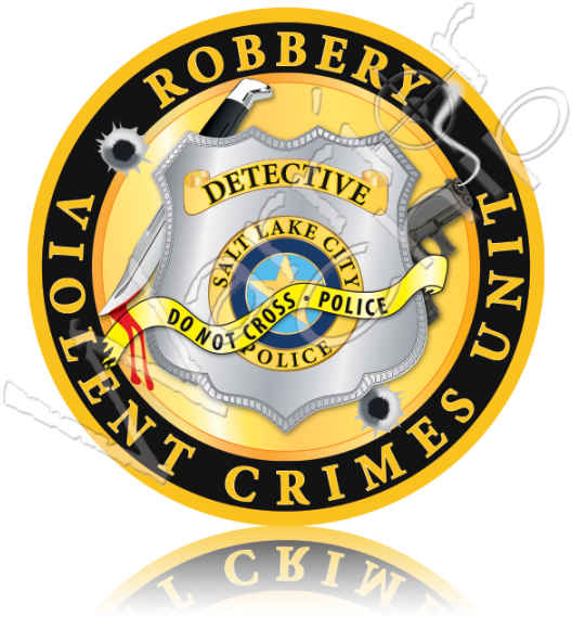 Ceramic Poker Chips Police - Police Poker Chip (540x600), Png Download