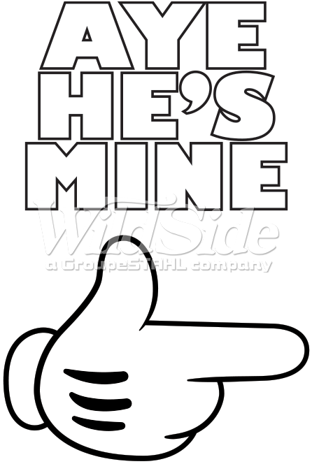 Aye He's Mine - Aye She's Mine (675x675), Png Download