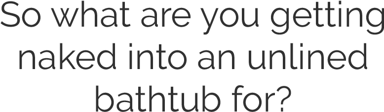 Naked In Bathtub - Just Baked (956x637), Png Download