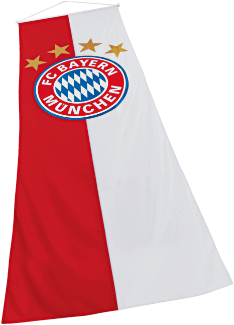 Bayern München Fahne Groß (660x660), Png Download