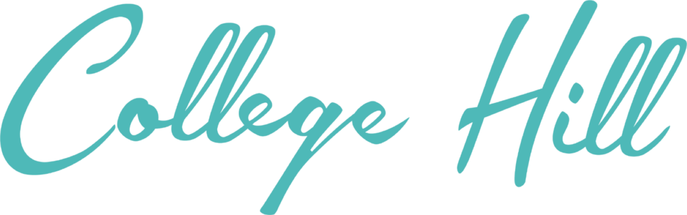 College Hill - Calligraphy (1000x313), Png Download