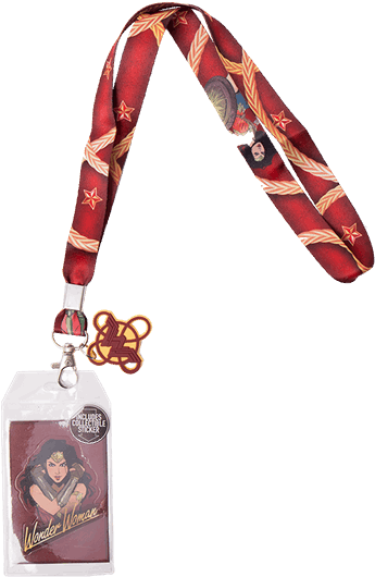 Wonder Woman Lasso Lanyard - Monkey (600x600), Png Download