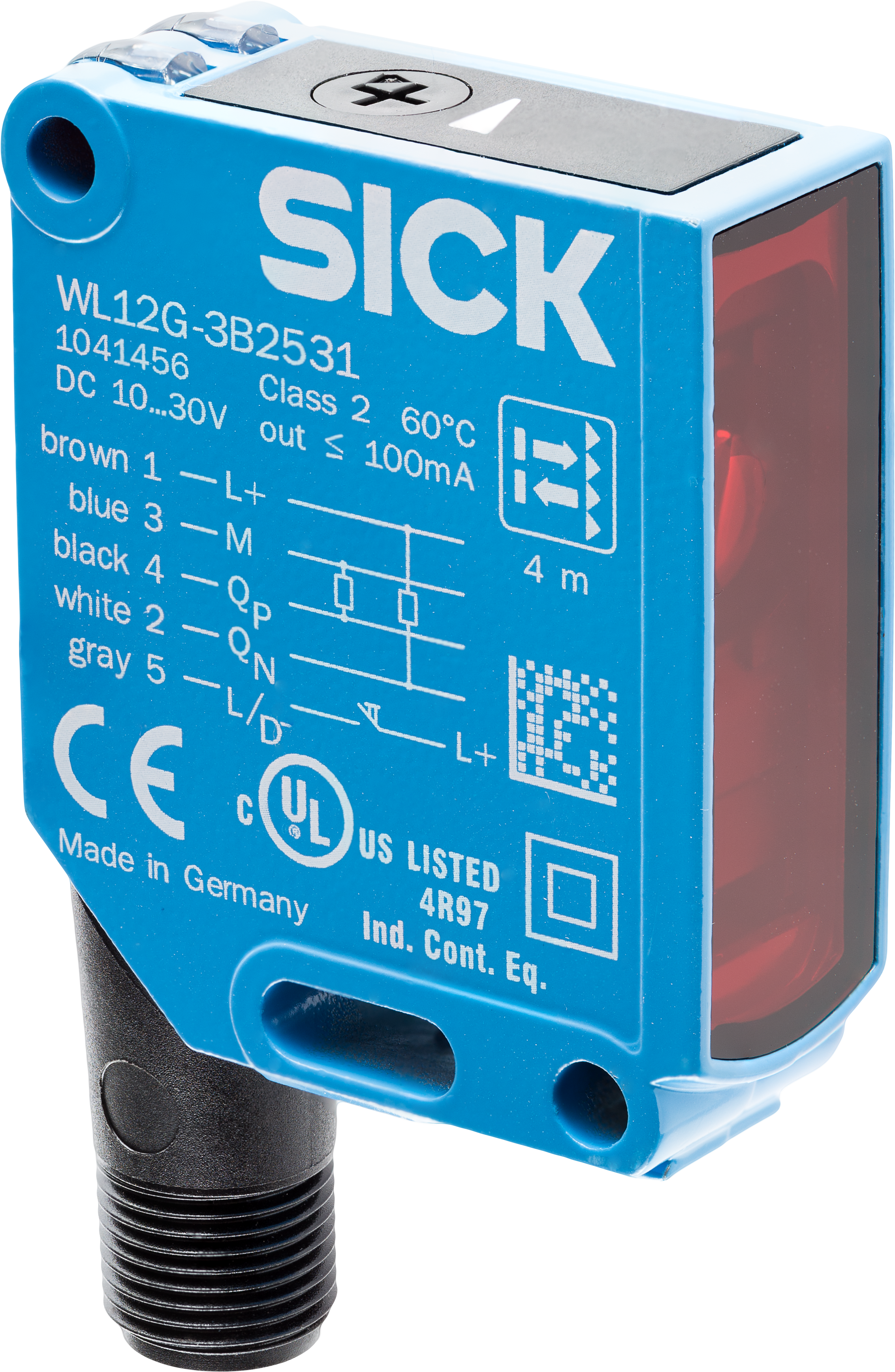 Sick Wl12g-3b2531 Photoelectric Reflex Switch Angled1 - Tool (2266x3474), Png Download