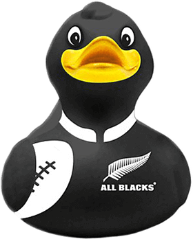 All Blacks Bath Duck - All Blacks (600x600), Png Download