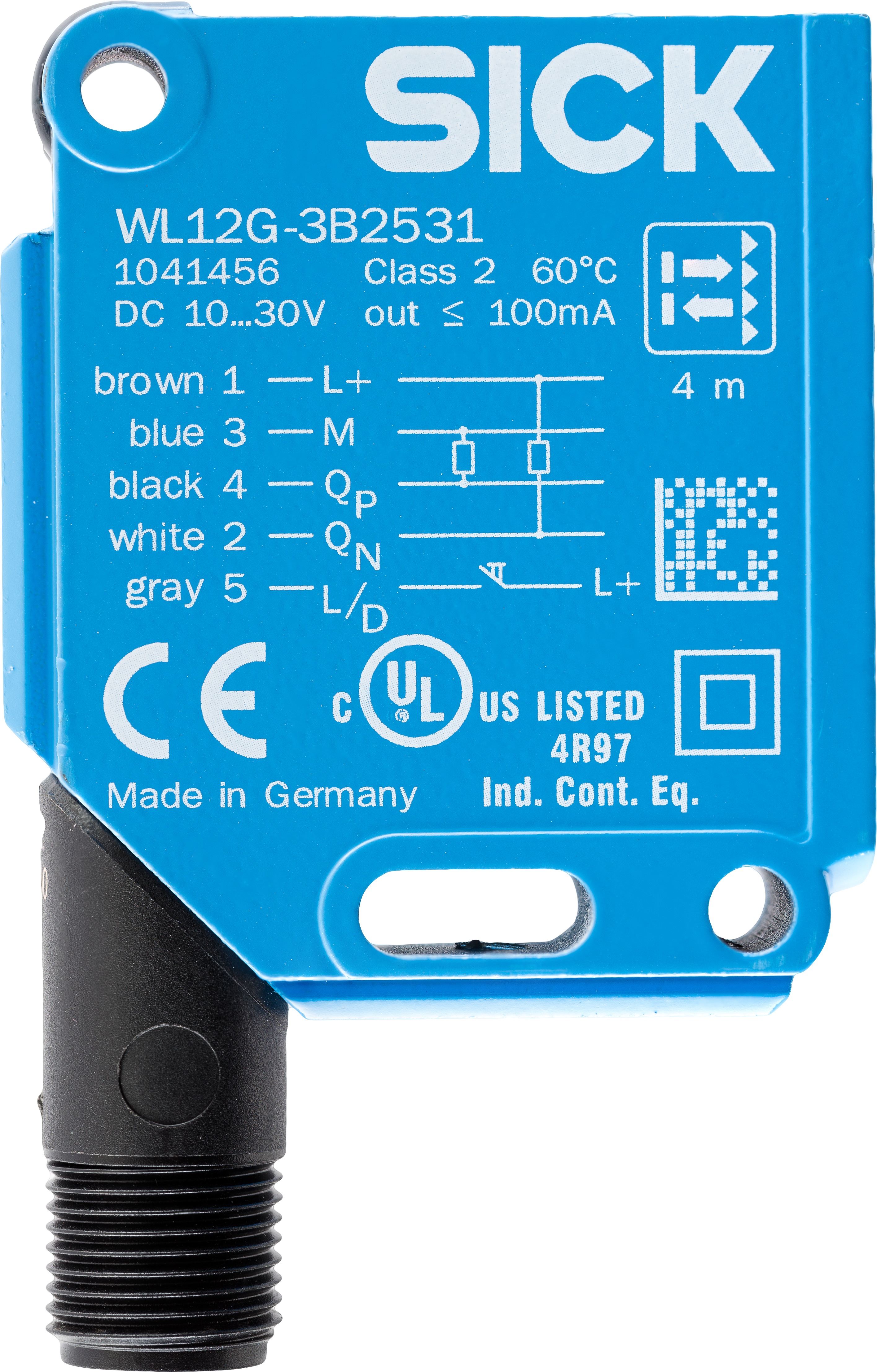 Sick Wl12g-3b2531 Photoelectric Reflex Switch Flat - Sick Wl12g 3b2531 (2831x4430), Png Download