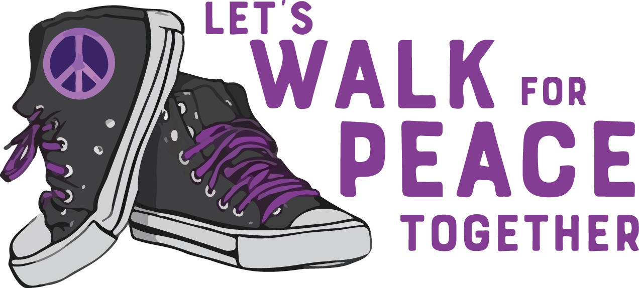 Walk For Peace In The 2019 Ojai 4th Of July Parade - Walk For Peace Logo (1272x574), Png Download