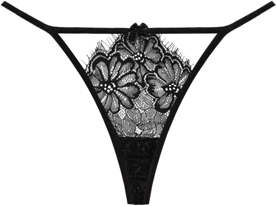 57 Tyl Panties Black - Sexy Butterfly (613x613), Png Download