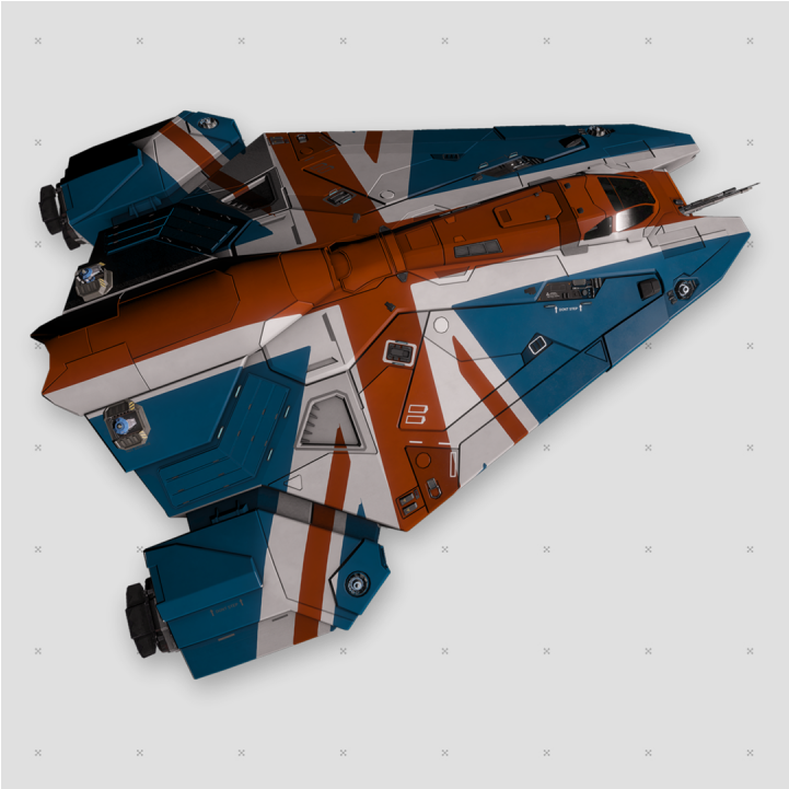 Fly Your Flag With Pride With This Faulcon Delacy Approved - Elite Dangerous Viper Transparent (1280x720), Png Download
