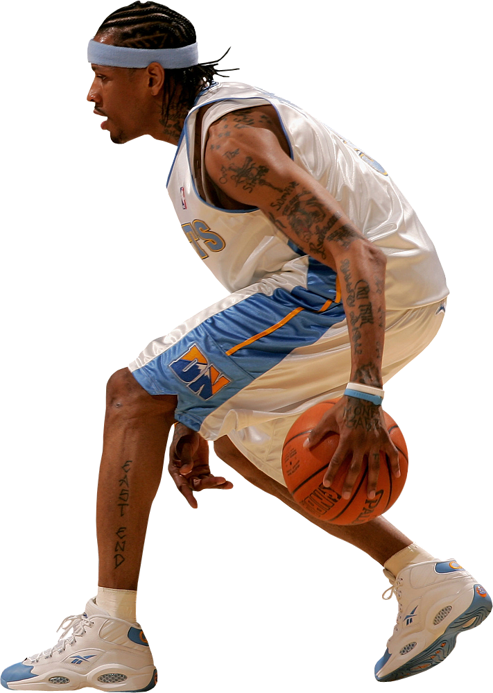 Allen Iverson Photo 1198513829 Iverson Cut - Basketball Player (711x999), Png Download