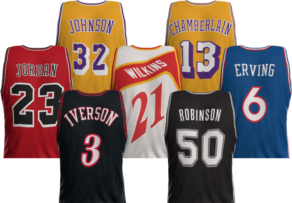 Nba 2k19verified Account - Michael Jordan Jersey (1024x1024), Png Download