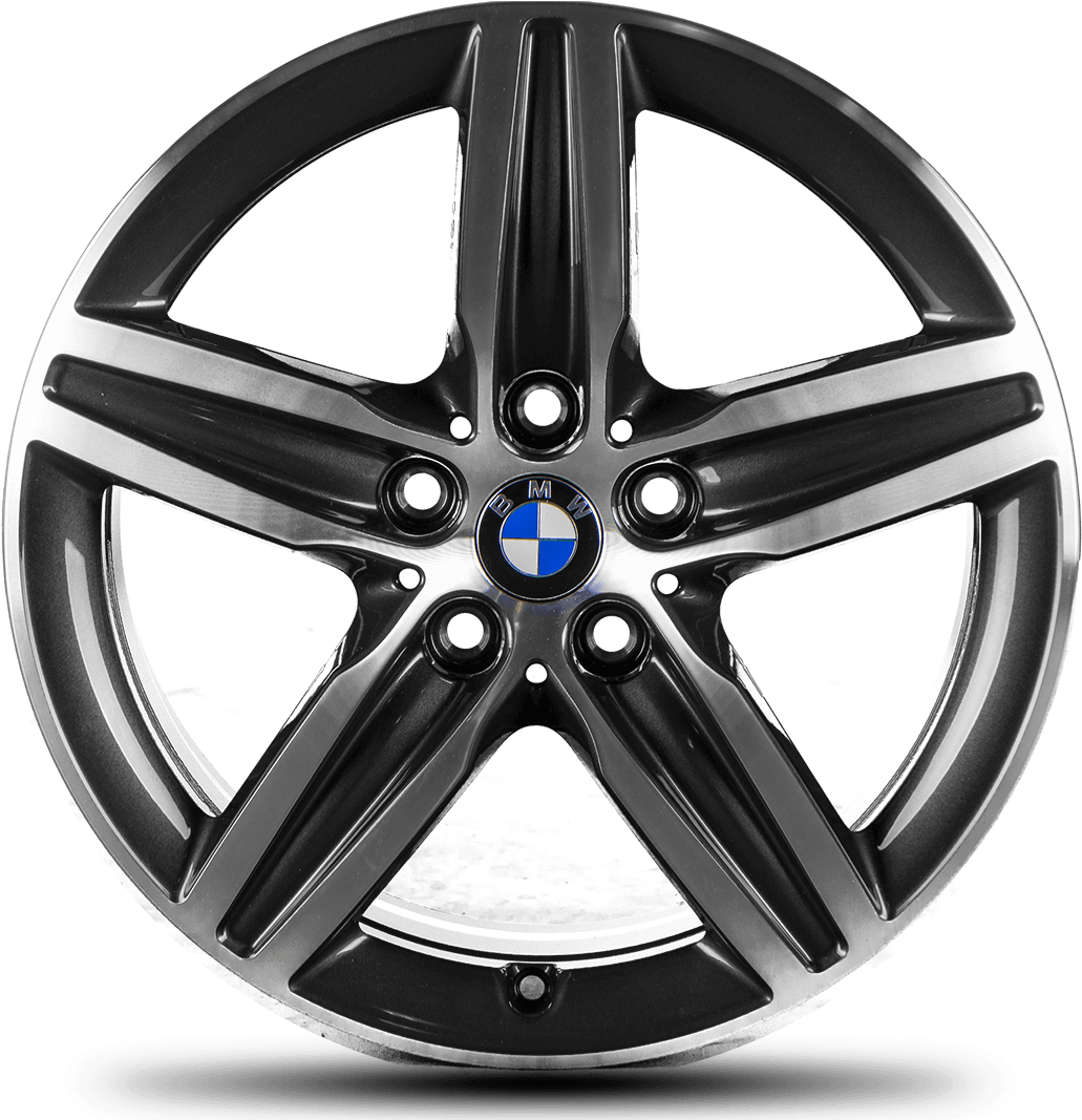Alloy Wheel Png - Black Wheel Png (1100x1100), Png Download