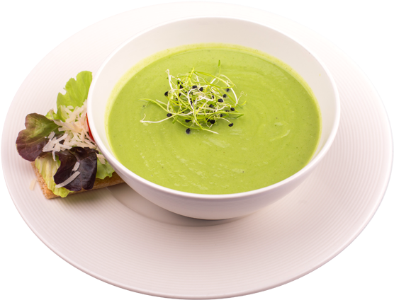 Spinach Cream Soup Png (700x467), Png Download