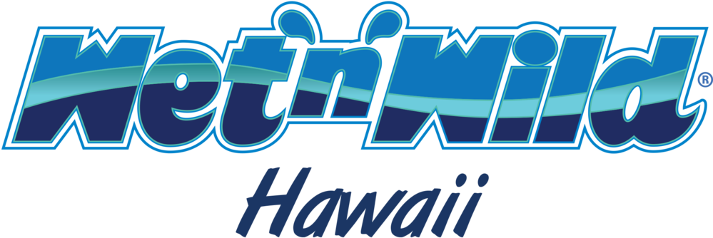 Wetnwild Hawaii 2014 Blue - Wet N Wild Palm Springs Logo (1000x392), Png Download