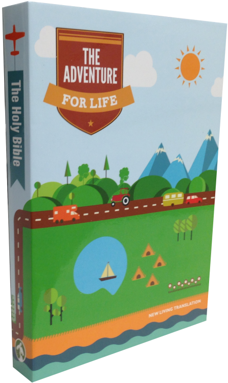 Adventure For Life Bible Cover - Art Paper (480x801), Png Download