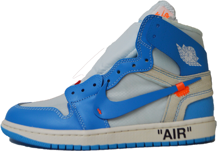 Air Jordan One X Off-white - Skate Shoe (1024x681), Png Download