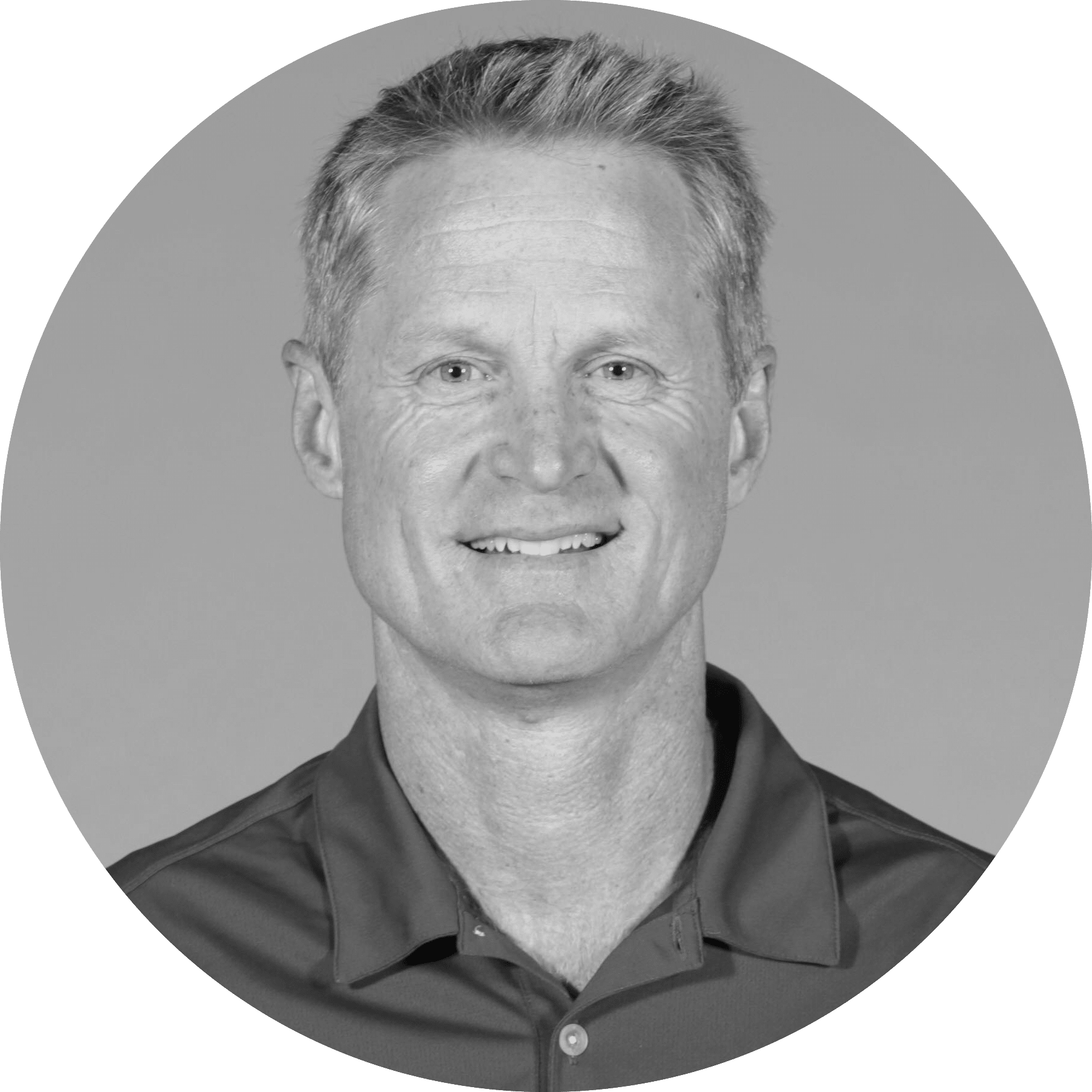 Steve Kerr Is The Coach Of The Golden State Warriors - Man (1805x1805), Png Download