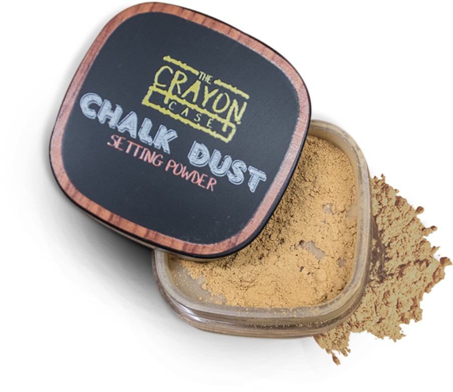 Chalk Dust Setting Powder - Crayon Case Chalk Dust Setting Powder (1200x1200), Png Download