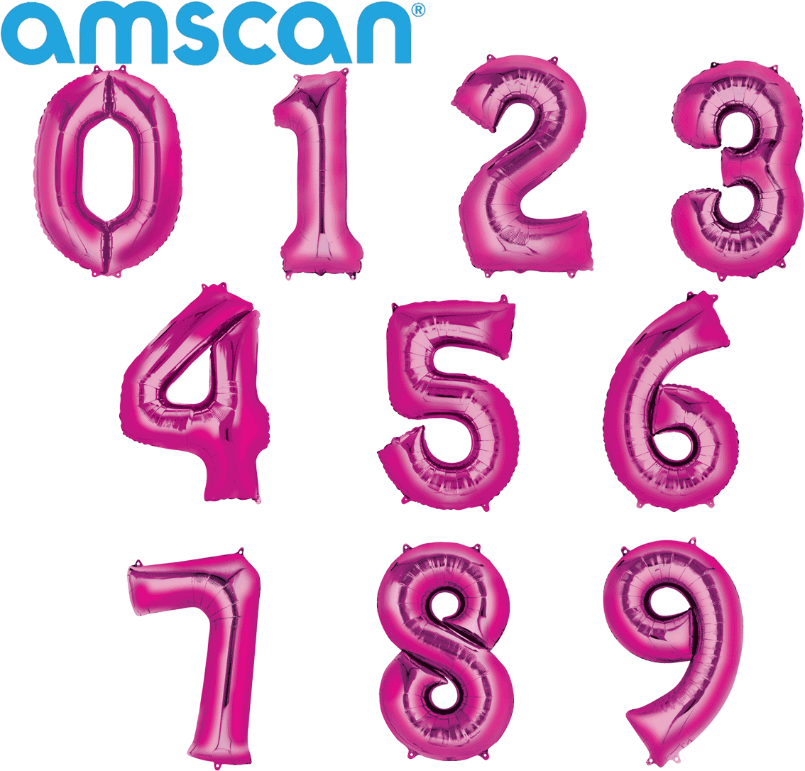 Party Supplies, Balloons, Fancy Dress Costumes - Number (1200x1200), Png Download