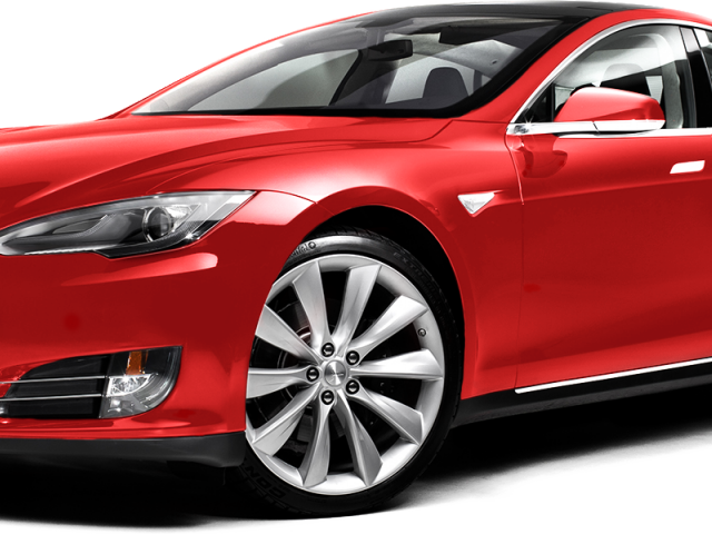 Tesla Clipart Car Back - Tesla Model X P99 (640x480), Png Download