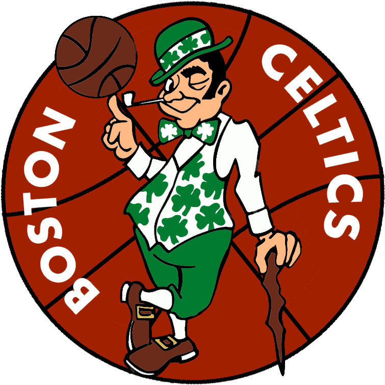 Spacer - Boston Celtics Old Logo (760x765), Png Download