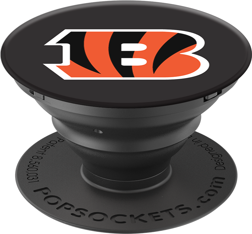 Cincinnati Bengals Helmet - New England Patriots Popsocket (1000x1000), Png Download