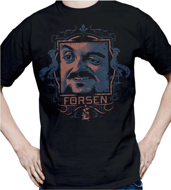 Forsen King Of Uganda Tee Forsen King Of Uganda Tee - Forsen King Of Uganda Tee (600x750), Png Download