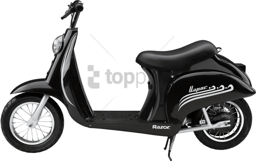 Free Png Download Razor Pocket Mod Electric Scooter - Razor Pocket Mod Black (850x536), Png Download