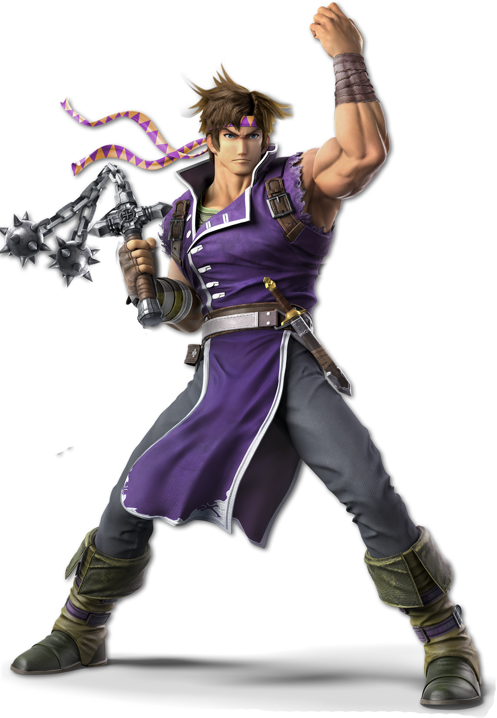 Super Smash Bros - Super Smash Bros Ultimate Richter (1616x2336), Png Download