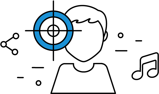 Thanks To Vevo's Unique Segmentation Related To The - Circle (960x497), Png Download