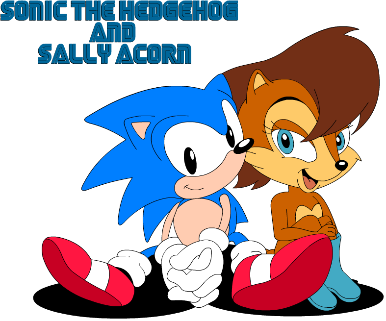 Sonic The Hedgehog Sega Sally Acorn Princess Photo - Cartoon (850x700), Png Download
