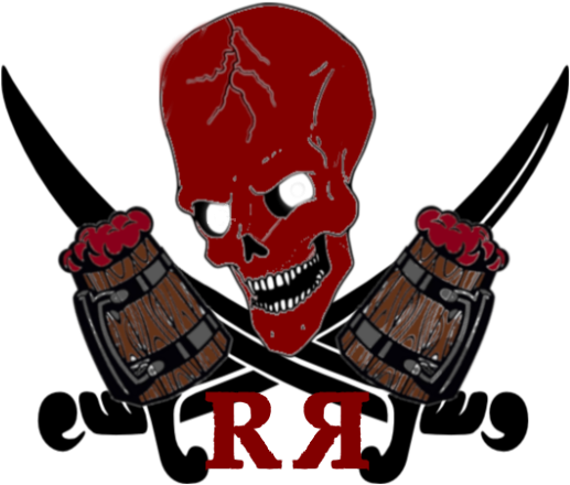 Red Rum - Pirate Clip Art (1053x702), Png Download