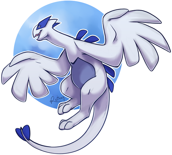 Butthat's Not How Lugia Is Designed - Cartoon (600x541), Png Download