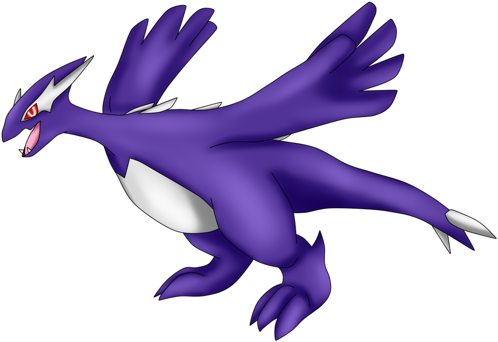 Drawing I Did Of Lugia From Pokémon Xd - Illustration (1200x880), Png Download