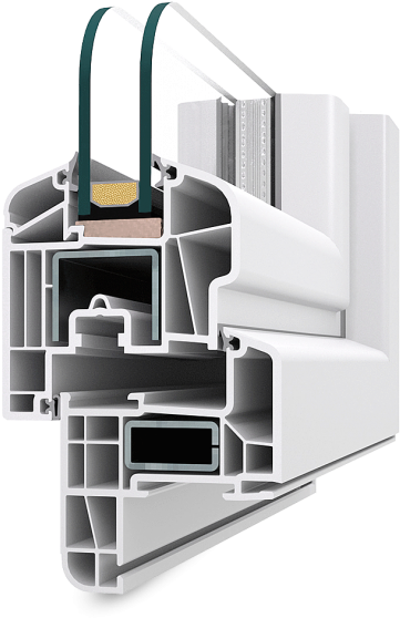 The Renovation Profile Enables Easy And Clean Installation - Window (607x600), Png Download