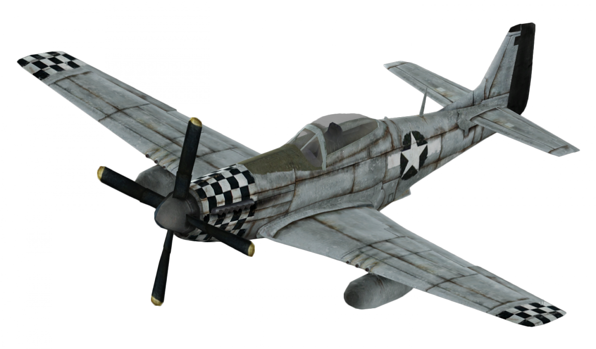 The Vault Fallout Wiki - P 51d Png (1200x703), Png Download