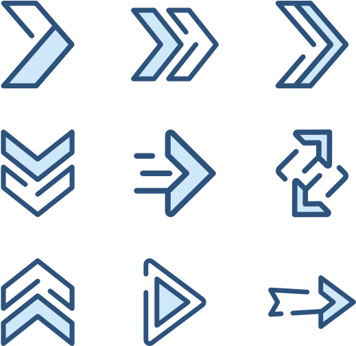 Arrows - Green Arrow Flat Icon Png (600x564), Png Download