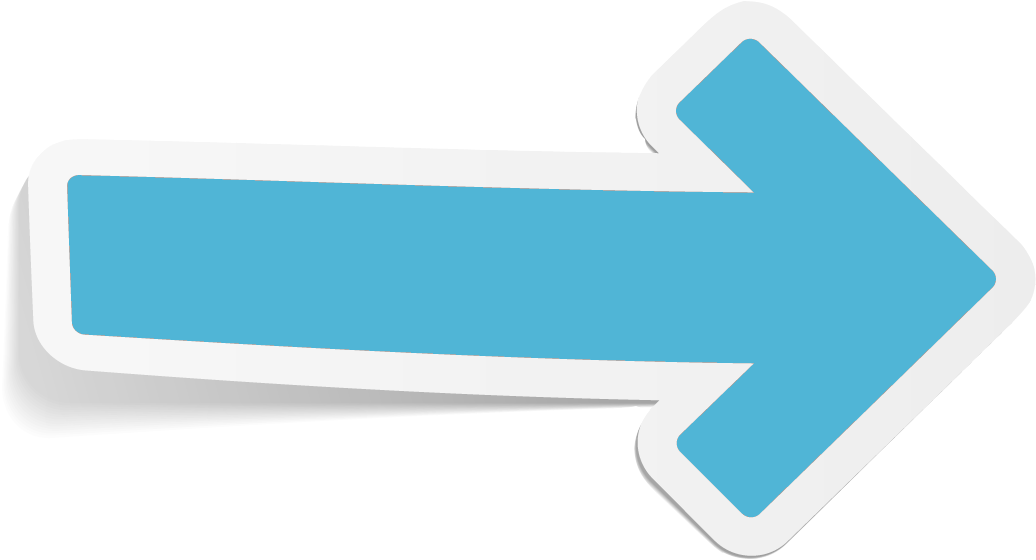 Blue-arrow (1062x579), Png Download