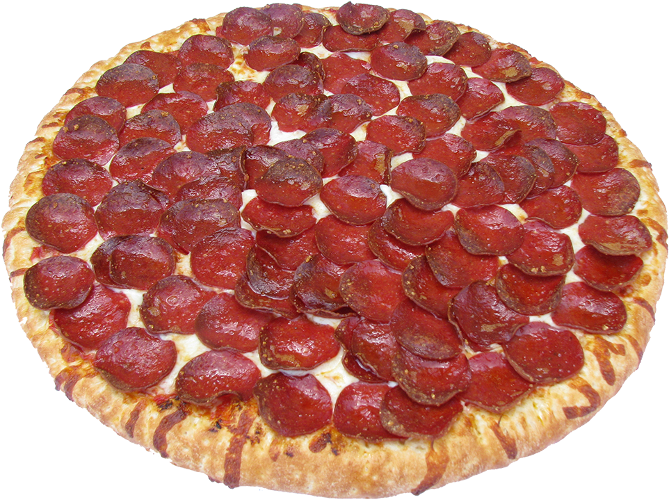 Pepperoni Mania Pizza - Strawberry Pie (1000x740), Png Download