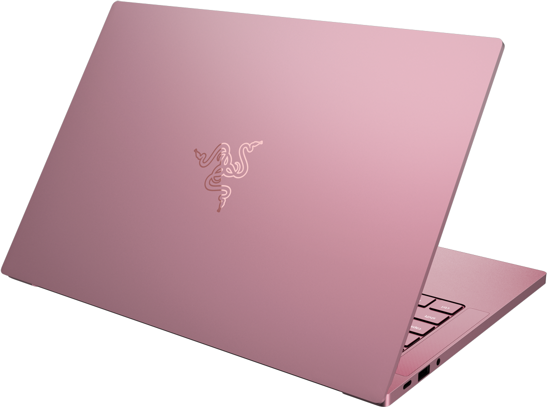 Razer Blade Stealth Quartz Pink 2019 5 - Razer Blade Stealth Pink (740x416), Png Download