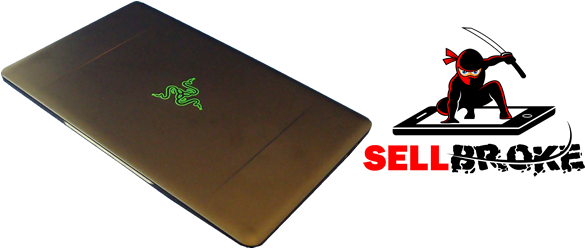 Razer Blade Stealth - Surfing (800x729), Png Download