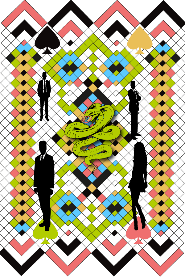 Ace Of Spades - Graphic Design (600x900), Png Download