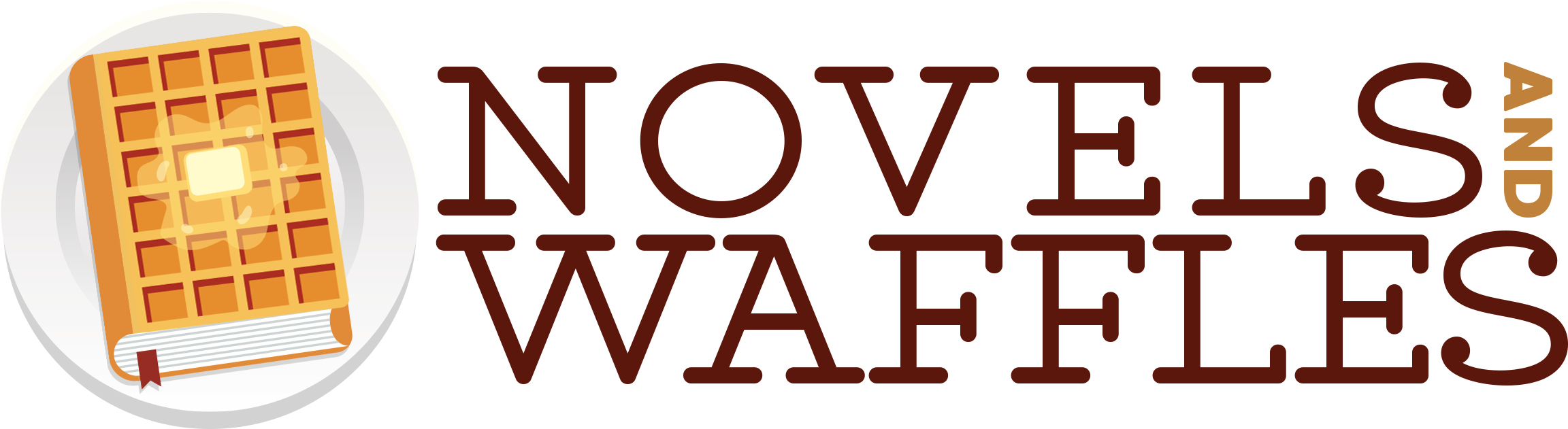 Novels And Waffles - Graphics (2400x800), Png Download