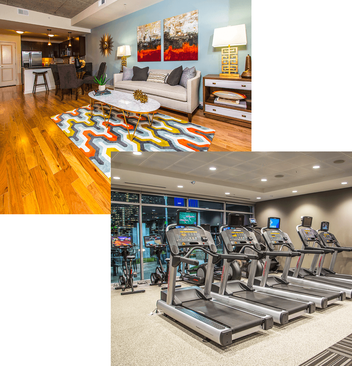 Gallery - Skyhouse Houston Downtown (1131x1177), Png Download