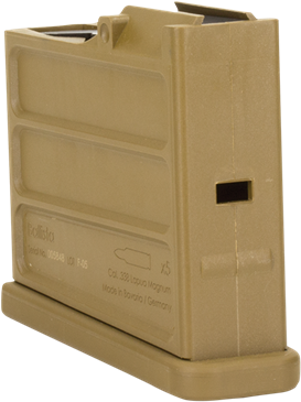 Fn America Ballista Magazine 338 5-rnd - Leather (600x600), Png Download