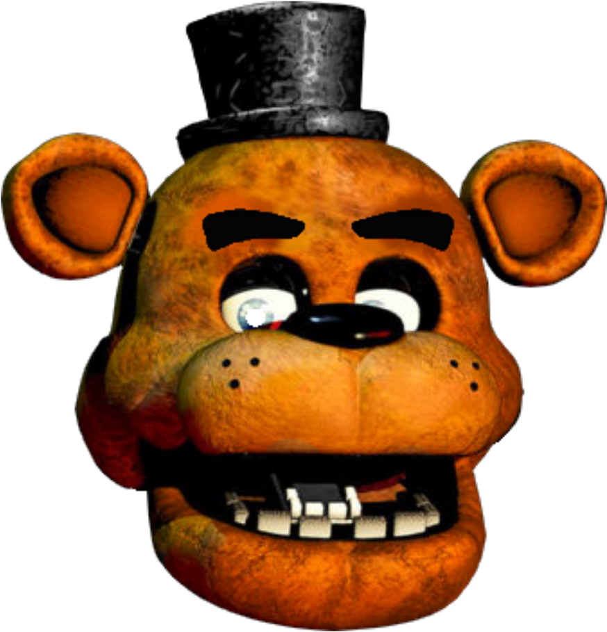 #freddy #freddyfazbear #fnaf #freetoedit - Five Nights At Freddy's Heads (1024x1024), Png Download