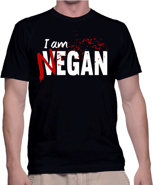 Im Negan Homme - Blind Guardian Logo Shirt (531x600), Png Download